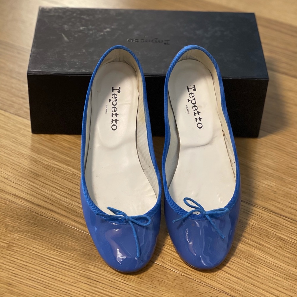 Repetto Patent Leather Ballet Flat